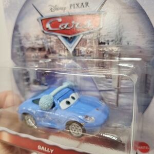 Disney Pixar Cars Holiday Edition Sally & Lightning McQueen Die-Cast Metal Set